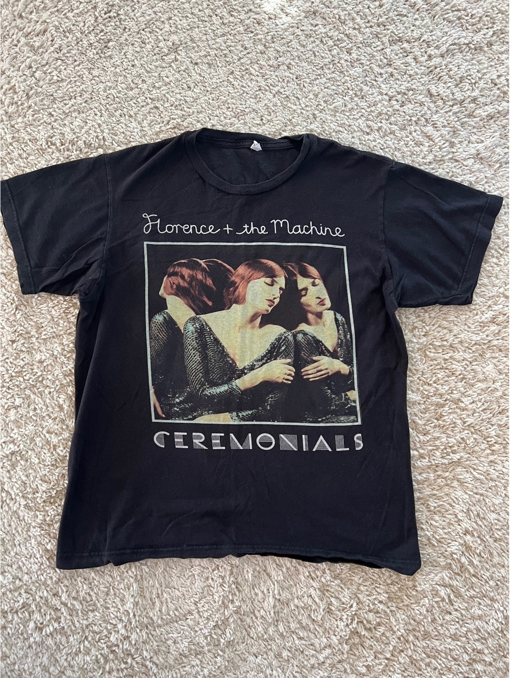 Florence + The Machine Ceremonials 2012 Tour T-Shirt – Black